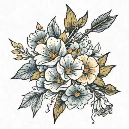 December Birth Flower Sagittarius Arrow