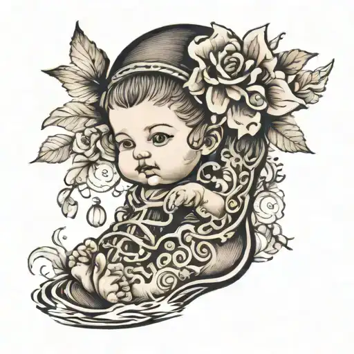 Footprint Baby Fynn Karl