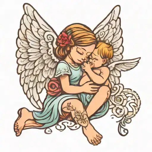 Mom Miscarriage Baby Angel