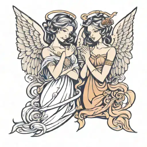 2 Female Angels