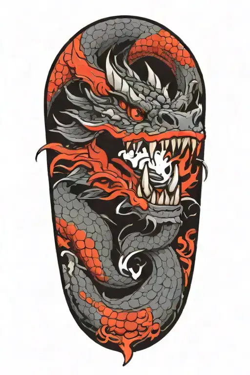 Medevil Dragon Roaring