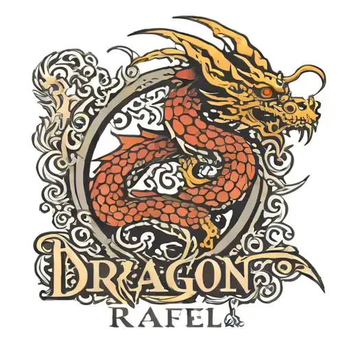 Dragon Text 'Rafael'
