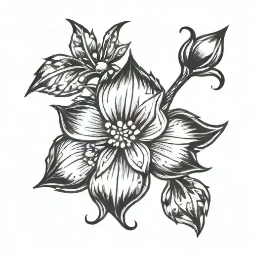 Small Black Tattoo Design