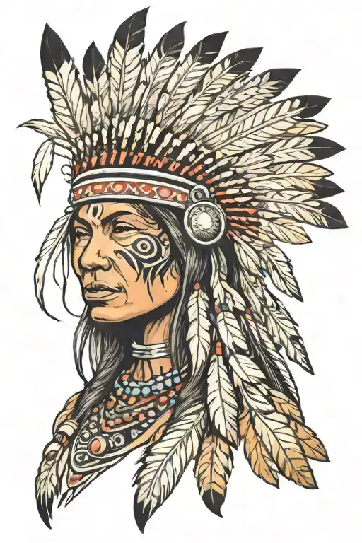 Native American Greg Overton Art Style