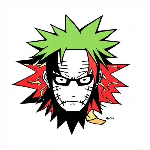 Naruto Luffy Zoro Ichigo Hollow Mask
