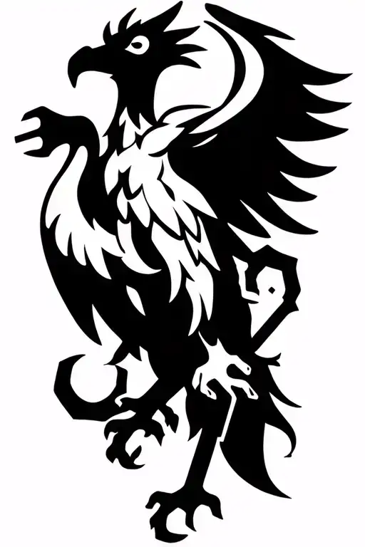 Griffin Carrying A Wrench