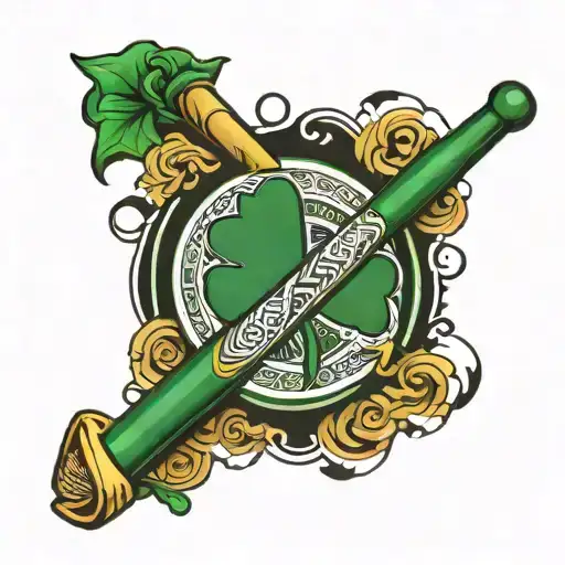 Irish Hockey Baseball Bat