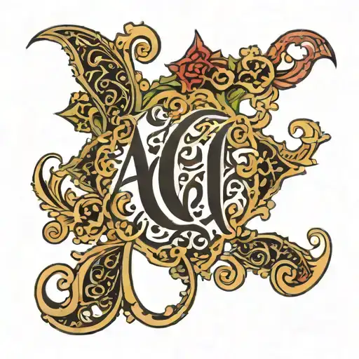 Acailus In Arabic Letters