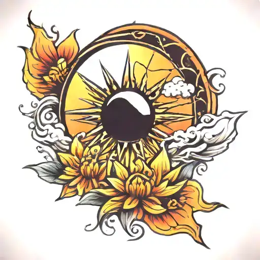 One Number And Sun Rising