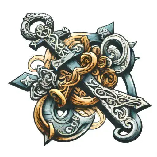 Anchor Infinity Cross