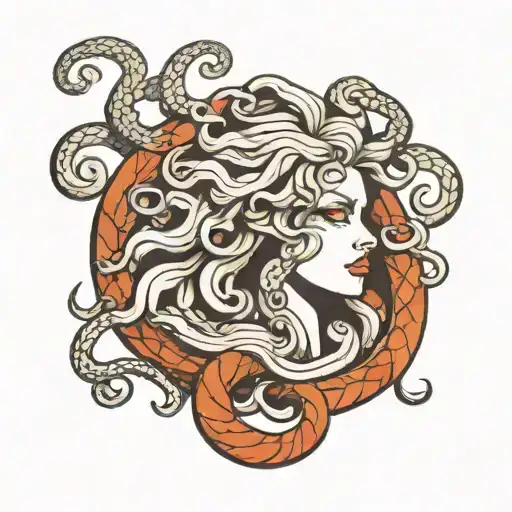 Medusa Portrayed Collegient