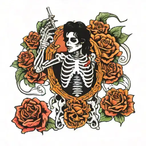 Michael Jackson Skeleton