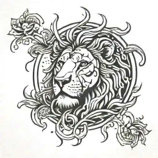 Sun Rain Lion