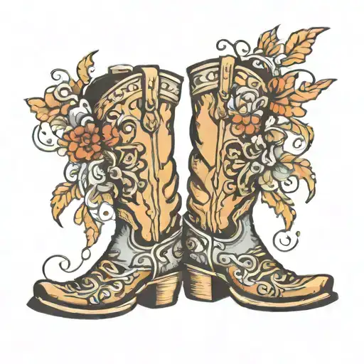 Cowboy Boots With Spurs
