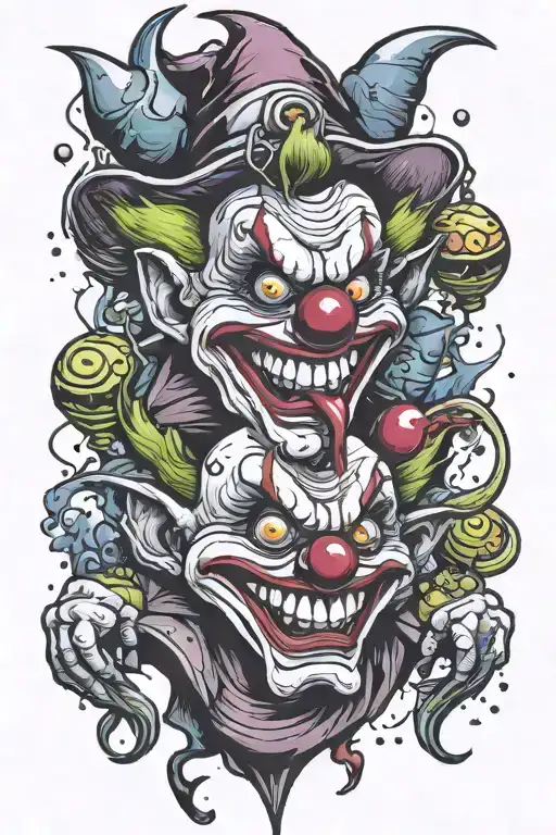 Killer Klowns From Outerspace Galaxy Filled