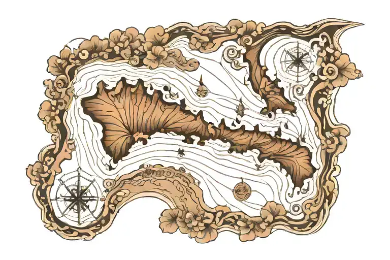 Topo Map Hawaii Islands