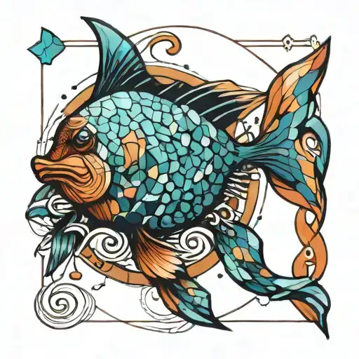 Ocean Inspred Geometric Design