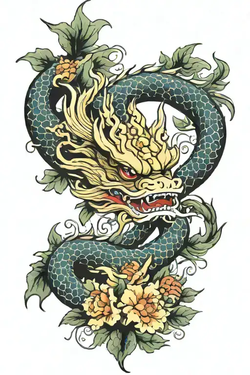 Chinese Dragon Koifish Ninaj House Plants