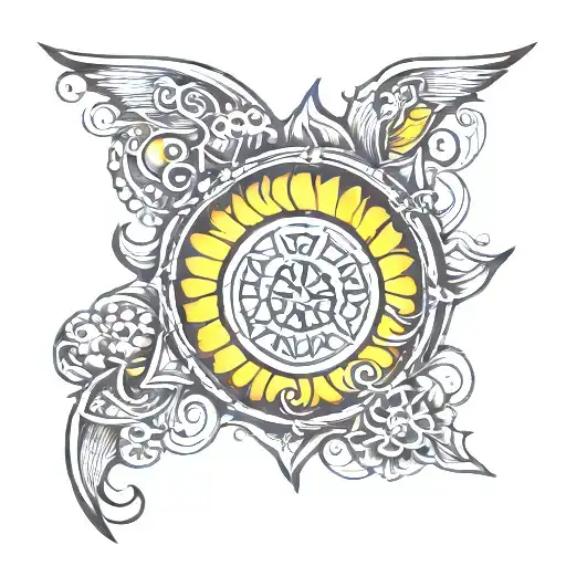 Design Word Viaan Written Inside Sun Rising