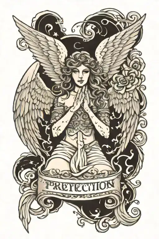Angel Protection Strength Wisdom