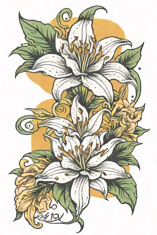 Gloria Name Sunshine Lily