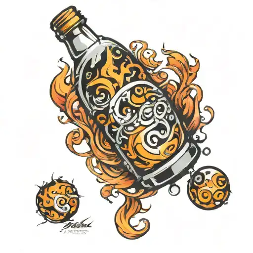 Fire Ball Bottle Aquarm