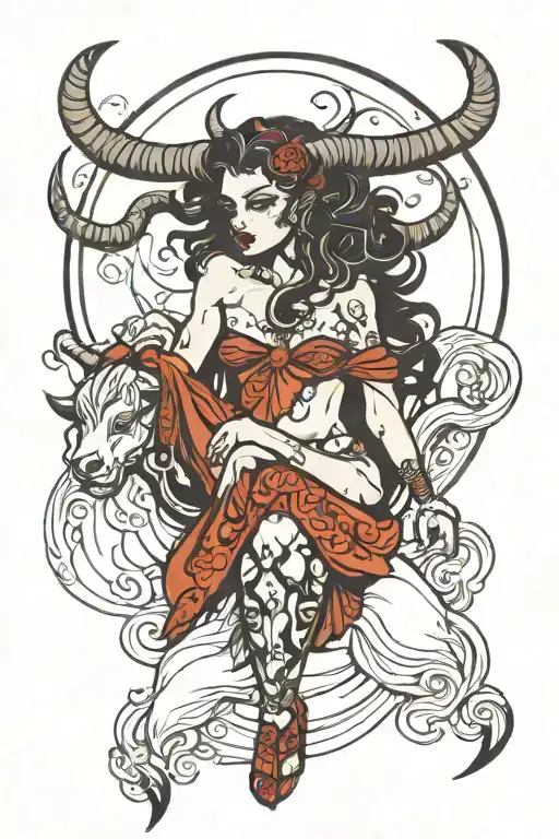 Taurus Bull Woman Full Moon