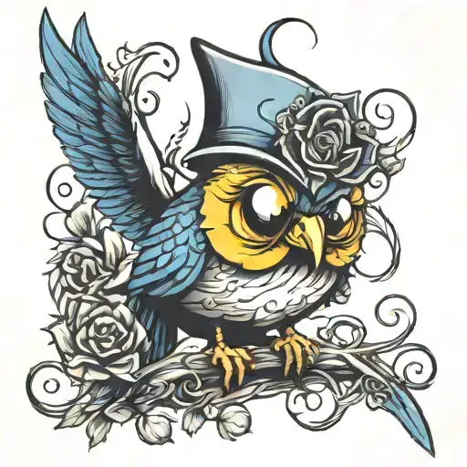 Evil Tweety Bird Gothic