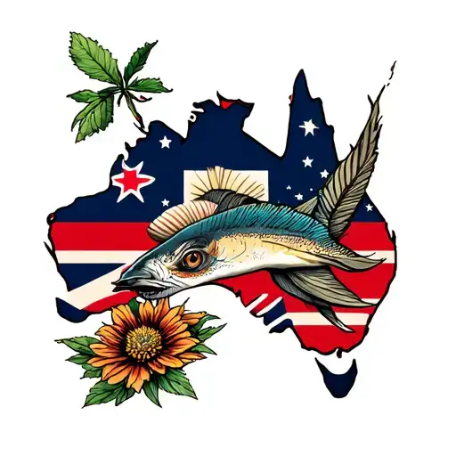 New Zealand Australia America Combined