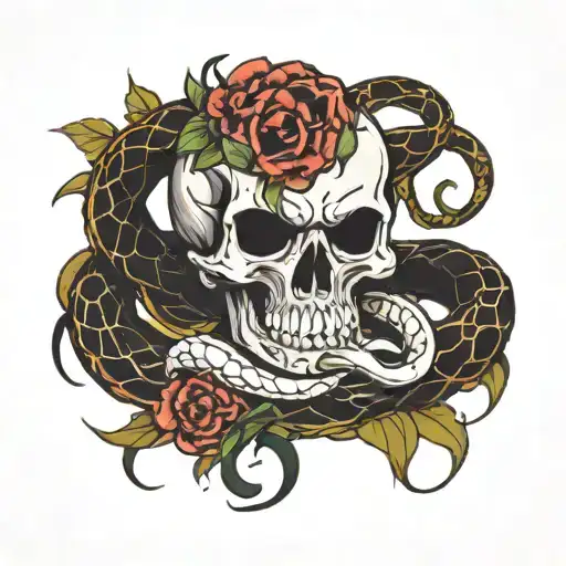 Snake And Skull Infinity
