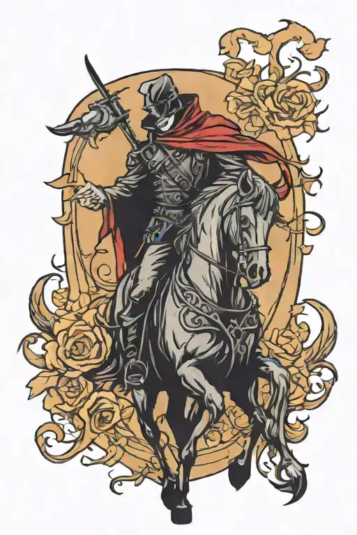 Gothic Style Headless Horseman