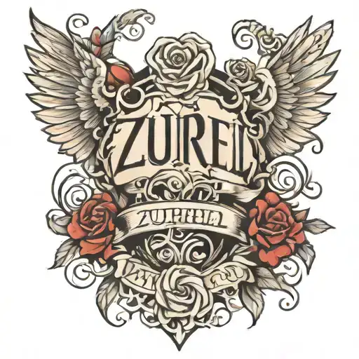 Zuriel Lettering