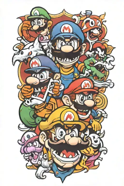 Super Mario Villains