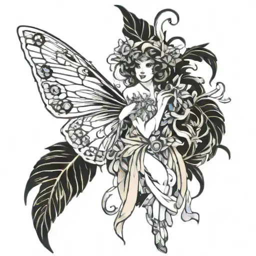 1920'S Fairy Standing