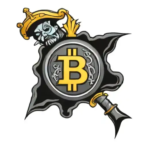 King Cash Bitcoin Symbol