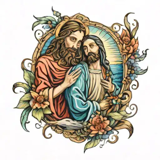 Jesus Mary Apostles Great Ocean