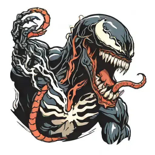 Venom About To Eat Someone