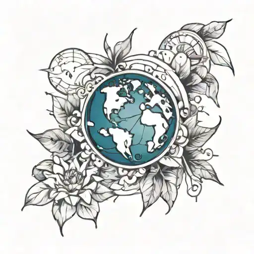 You Are My Sunshine With Earth Globe