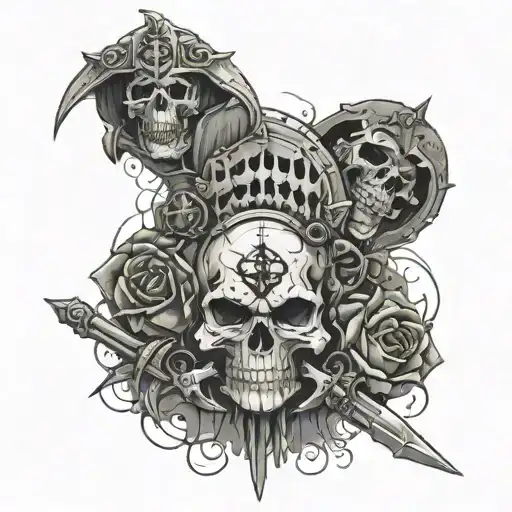 Warhammer Death Guard Tattoo Design Idea
