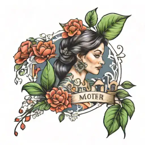 Tribute To Mother With Elements From Brazil