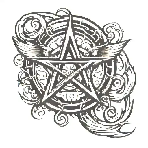 Tiny Supernatural Anti Possession Symbol