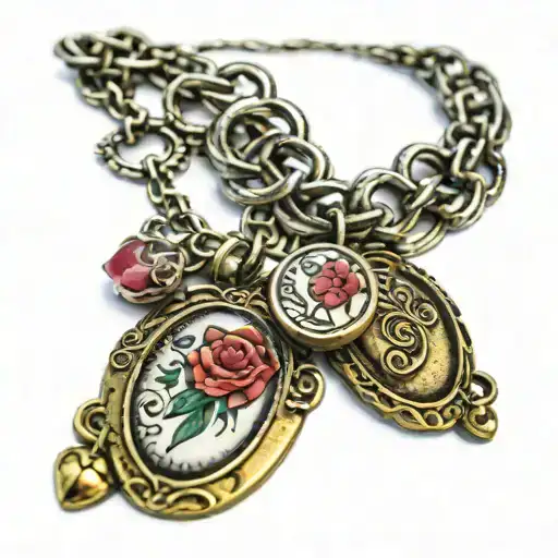 Best Friend Locket Anklet