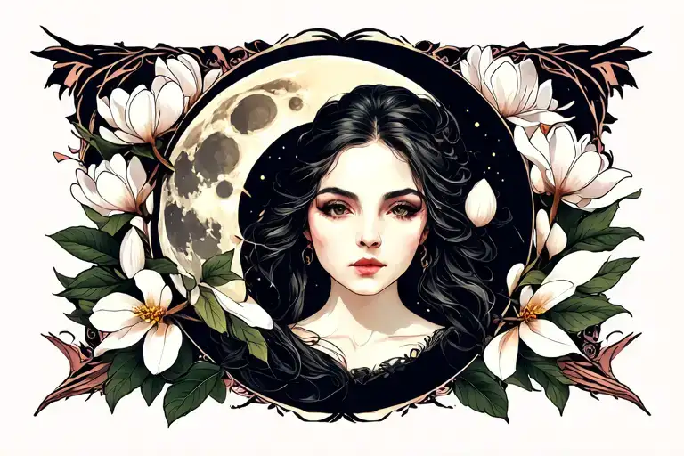 Magnolia Sablier Moon