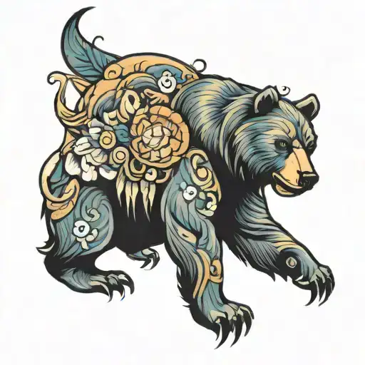 Neo Traditional Bear