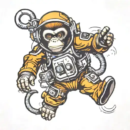 Monkey In A Bomb Suit