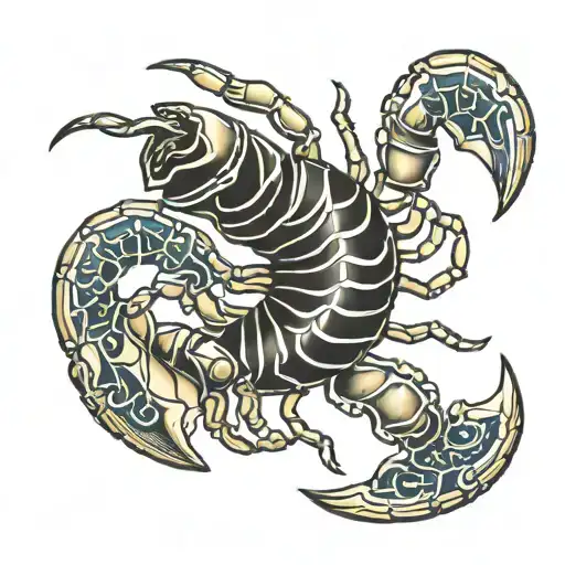 Scorpio Zodiac Sign In The Wrist