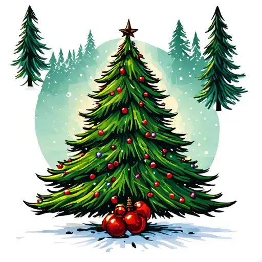 Christmas Tree Forest