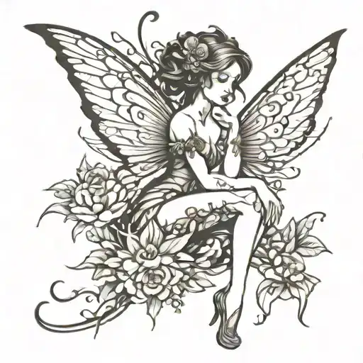 Fairy With Broken Wings