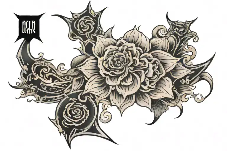 Black Band Fog On Top Half