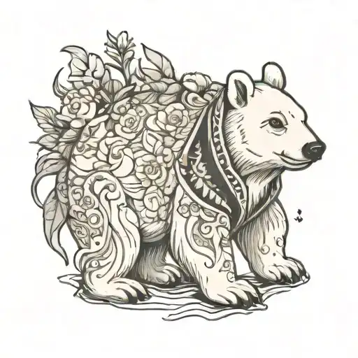 Polar Bear And Bunny Rabbit